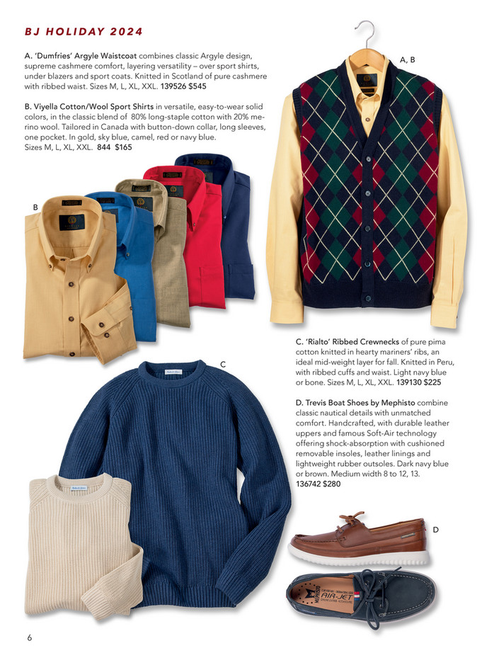 Bullock & Jones - BJHC24 - Rialto Ribbed Crewnecks